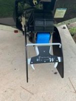 thrust vector wake with swim noodle to keep it off the road when trailering.jpg