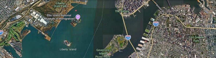 Capsized Yamaha AR210 at Liberty Island | JetBoaters.Net - The